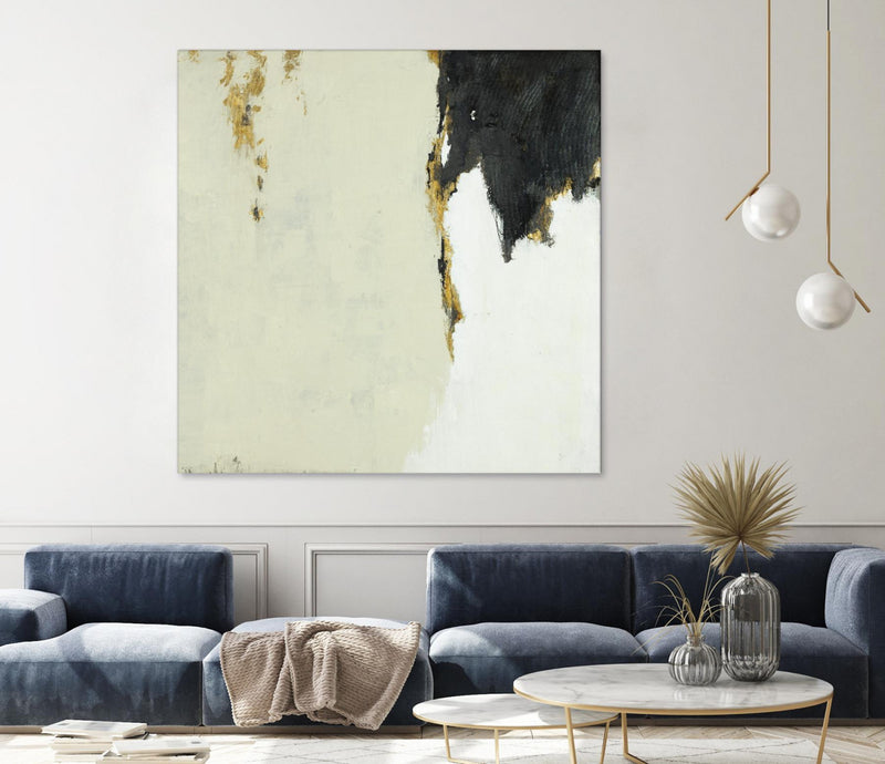 Œuvre d’art murale Giant Art « Get Rich Fast » 54 x 54