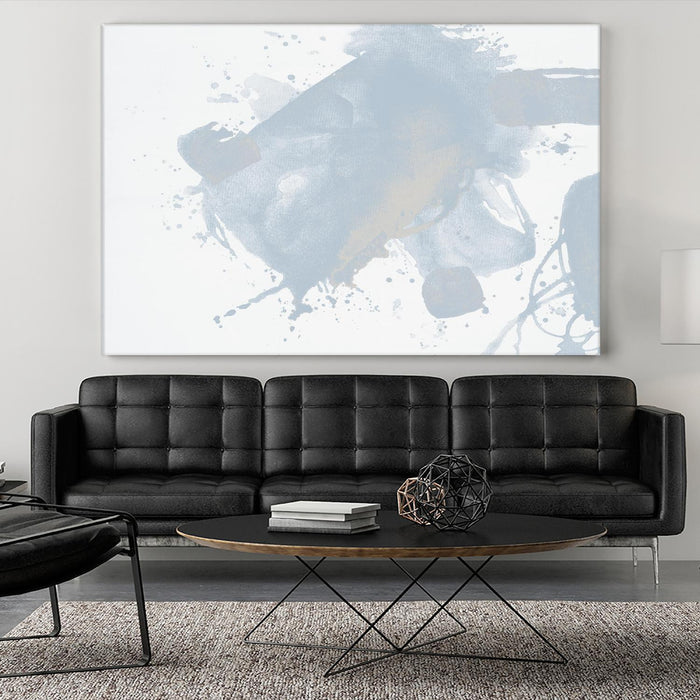 Œuvre d’art murale Giant Art « Baby Doll Blues V » 72 x 48