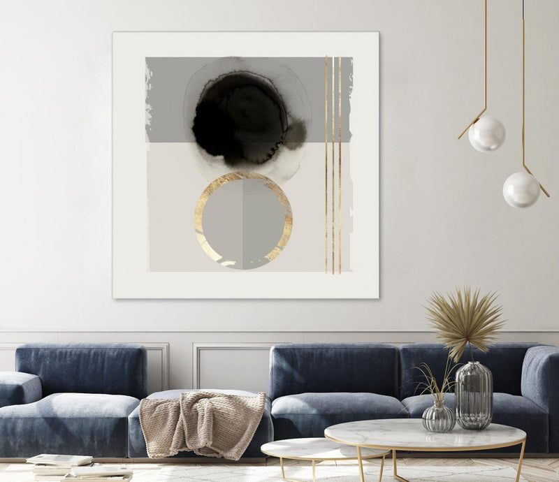 Œuvre d’art murale Giant Art « Dream Life Inspired Ii » 54 x 54