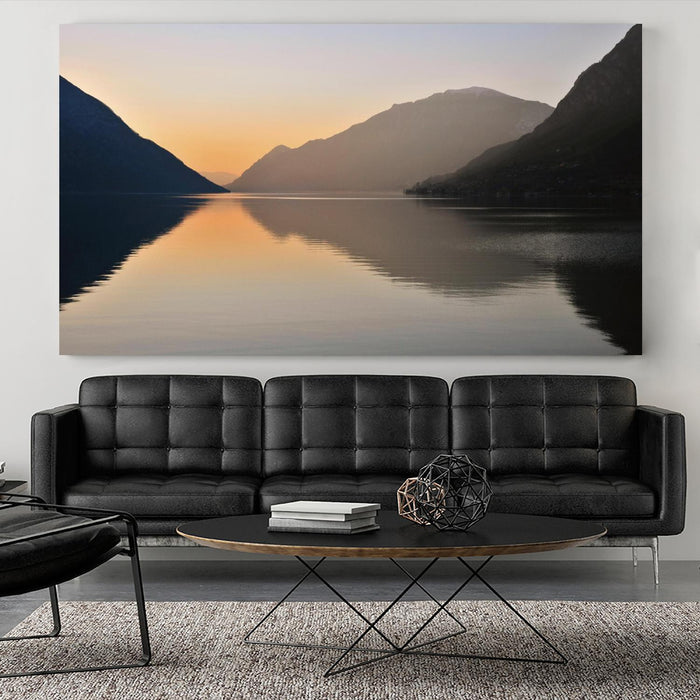 Œuvre d’art murale Giant Art « Tramonto Ii » 84 x 54