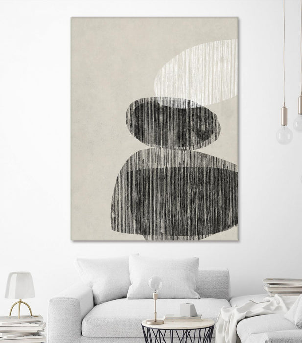 Œuvre d’art murale Giant Art « Nested Ii » 72 x 54