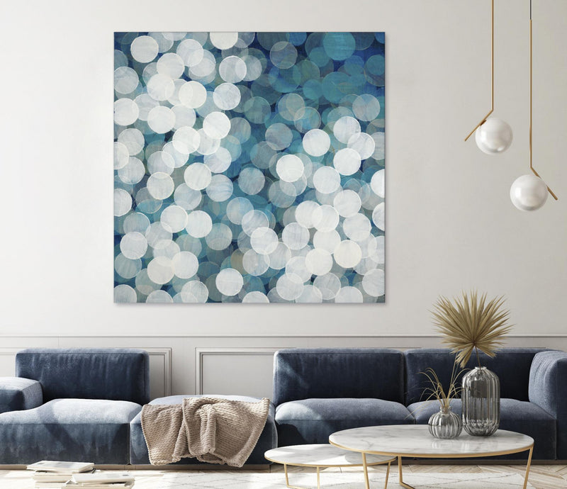Œuvre d’art murale Giant Art « Head In The Clouds » 54 x 54