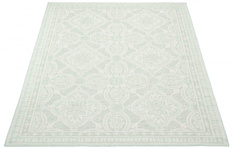 Carpette Neisha Traditional menthe 6 pi 7 po x 9 pi 6 po