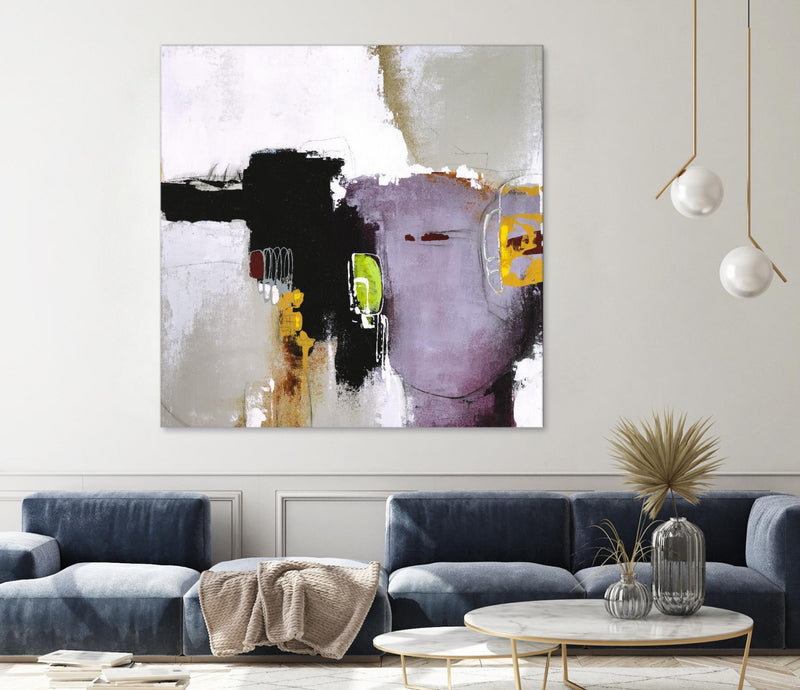 Œuvre d’art murale Giant Art « Sassy Sauce » 72 x 72