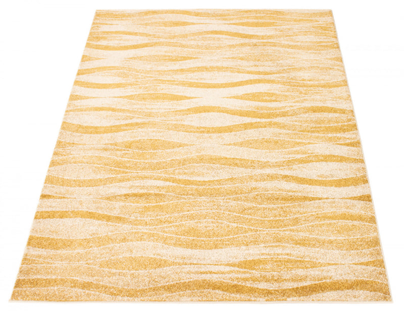 Carpette Arusha ivoiredoré 5 pi 3 po x 7 pi 3 po