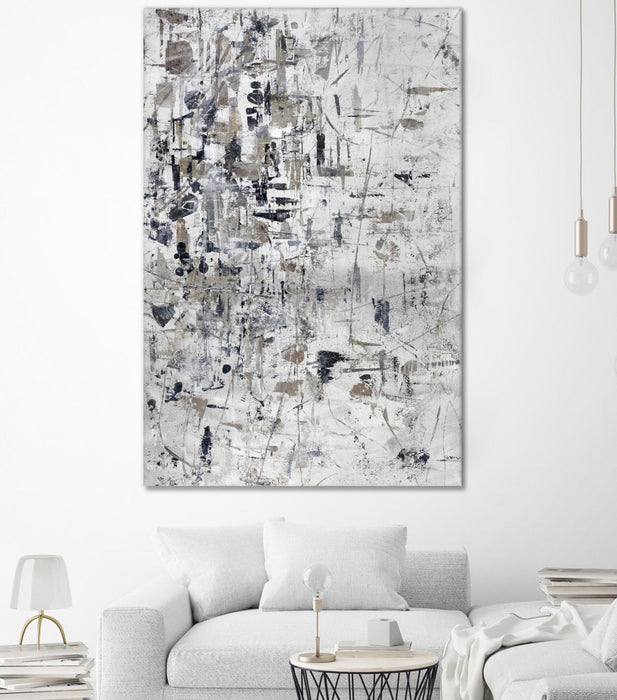 Œuvre d’art murale Giant Art « Scattered And Shattered.tif » 72 x 48