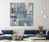 "Oxidation Ii " Giant Art 54x54 Wall Art
