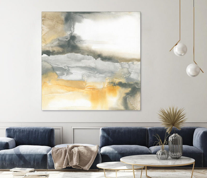 Œuvre d’art murale Giant Art « Minerals I » 72 x 72