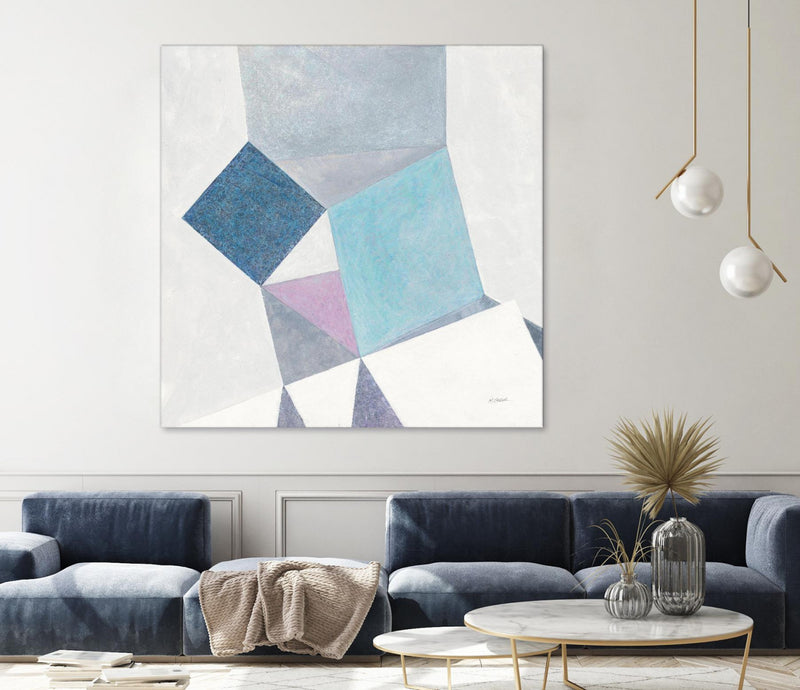 Œuvre d’art murale Giant Art « Bay Bridge V1 » 54 x 54