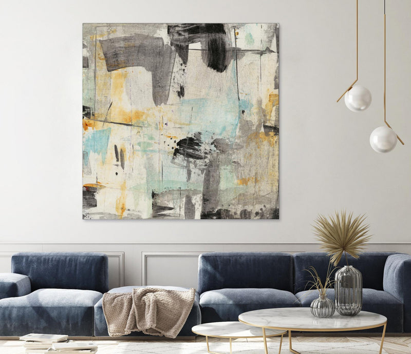 Œuvre d’art murale Giant Art « Imagination I » 54 x 54