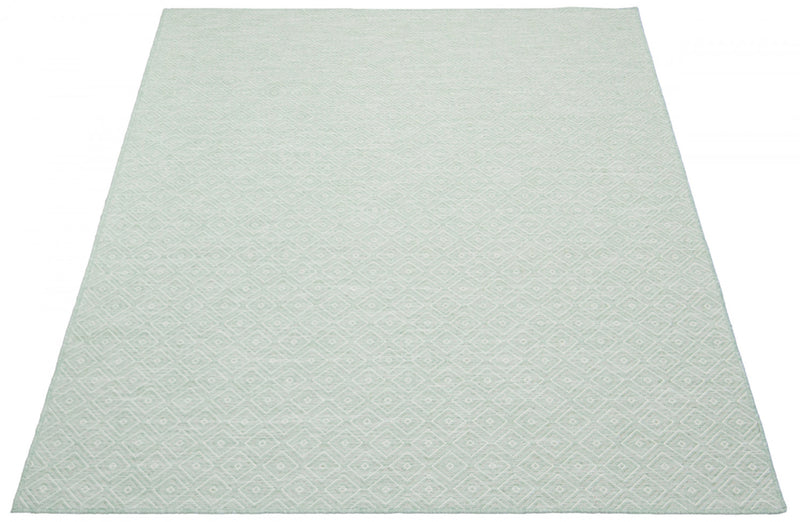 Carpette Neisha Diamond menthe 6 pi 7 po x 9 pi 6 po