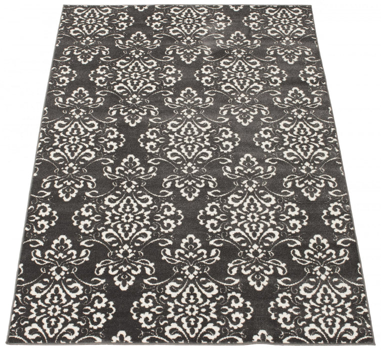 Carpette Caledonia grise 3 pi 11 po x 5 pi 7 po