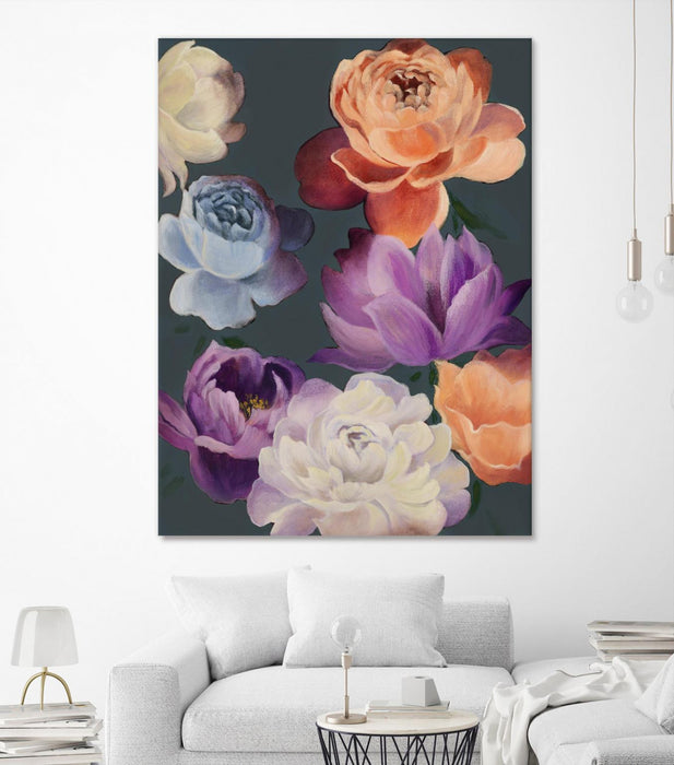 Œuvre d’art murale Giant Art « November Blooms » 72 x 54