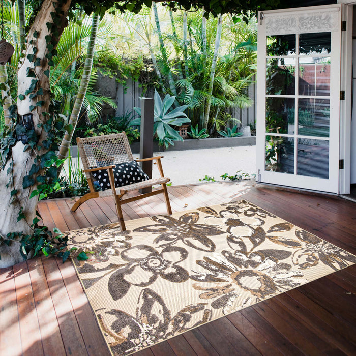 Carpette Angie ivoire - 7 pi 10 po x 10 pi 2 po