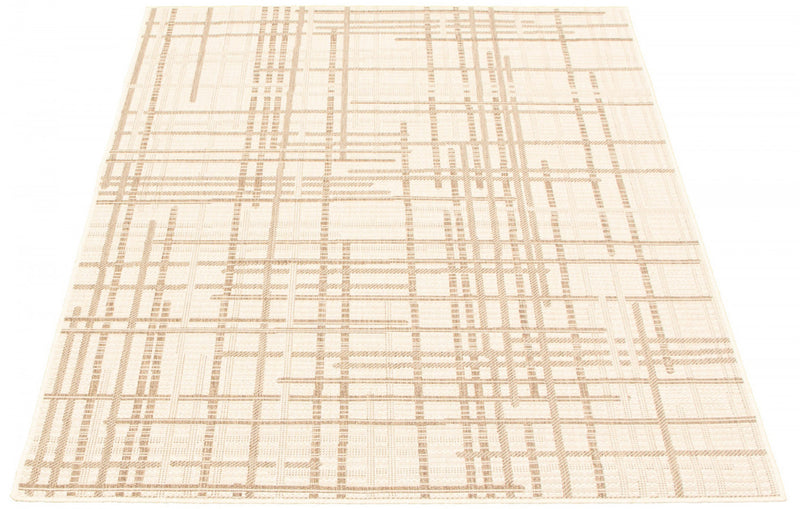 Carpette Sadie Burburry champagne taupe - 7 pi 10 pox 10 pi 2 po