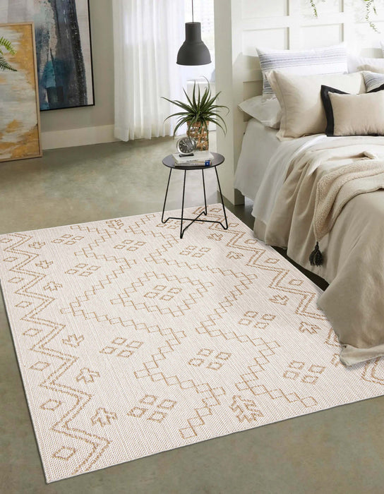 Carpette Panacea taupe - 6 pi 3 po x 9 pi 3 po