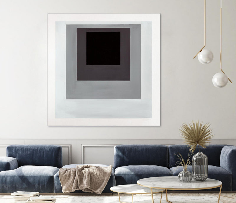 Œuvre d’art murale Giant Art « Inside Box Thinker » 54 x 54
