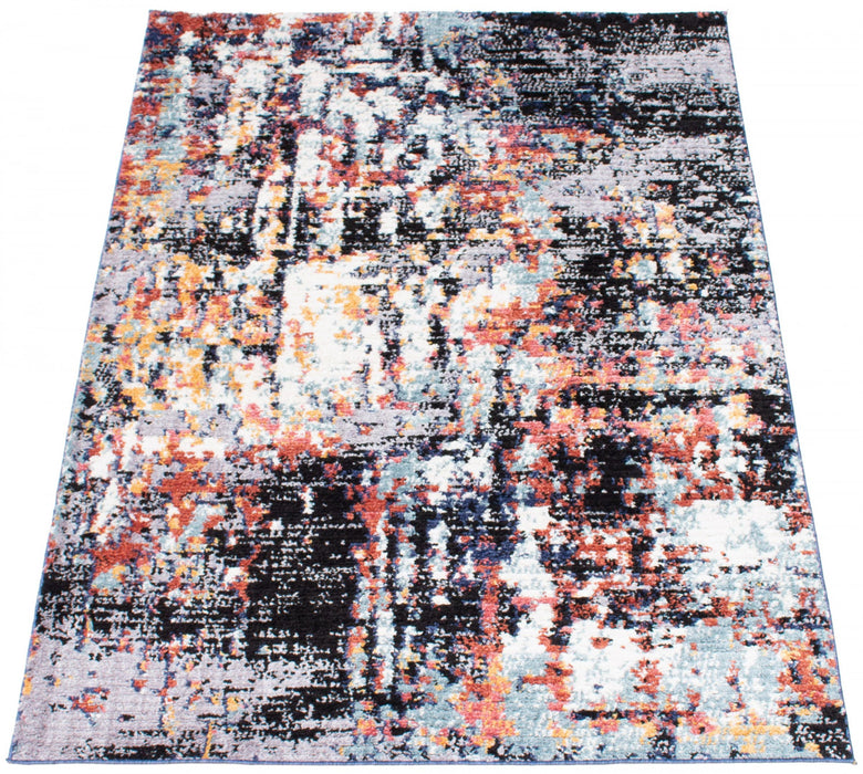 Carpette Paloma Vintage grise - 5 pi 3 po x 7 pi 3 po