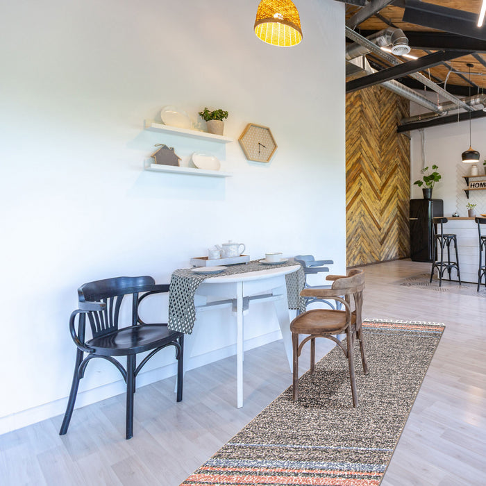  Carpette Vera Earth taupeivoire - 2 pi 7 po x 8 pi 4 po