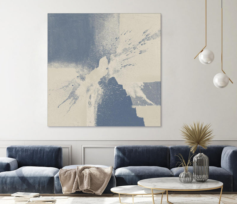 Œuvre d’art murale Giant Art « Cool Fury I » 54 x 54