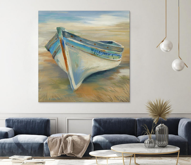 Œuvre d’art murale Giant Art « Low Tide » 54 x 54