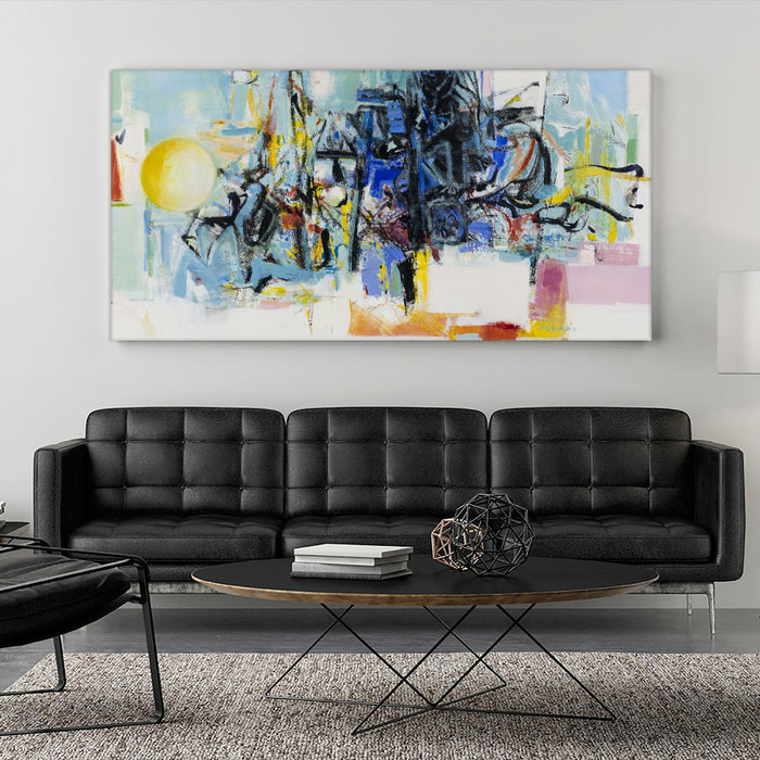 Œuvre d’art murale Giant Art «  » 72 x 36