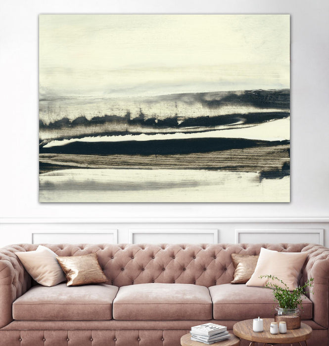 Œuvre d’art murale Giant Art « Winter I » 72 x 54