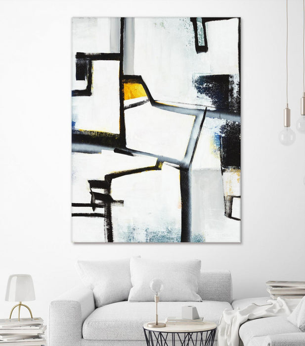 Œuvre d’art murale Giant Art « The A Line Ii » 72 x 54
