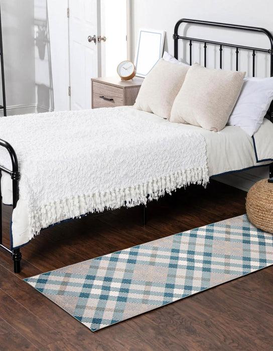 Carpette Kors grise lavable à la machine - 2 pi 6 po x 8 pi 0 po