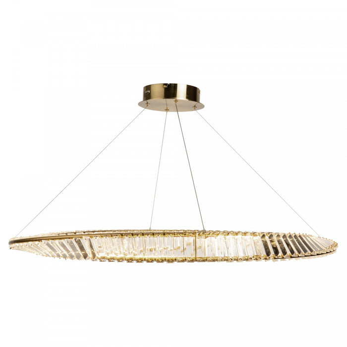 Luminaire suspendu Stella laiton brossé à DEL de 60 W