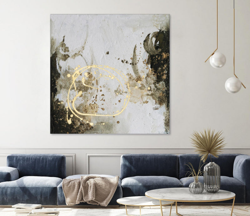 Œuvre d’art murale Giant Art « Friendship Iv » 54 x 54