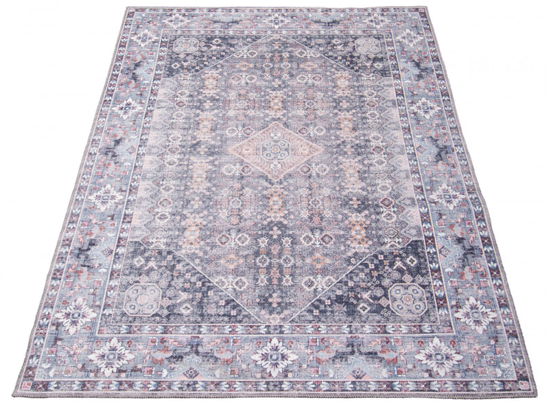 Carpette Erela grise 5 pi 3 po x 8 pi 0 po