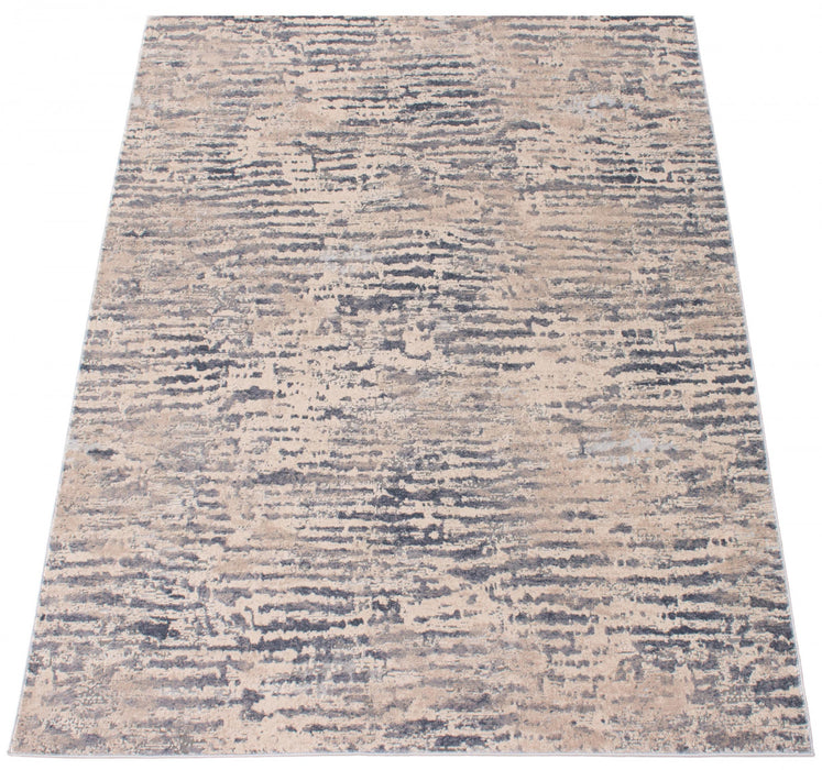 Carpette Dyani taupe 6 pi 7 po x 9 pi 6 po