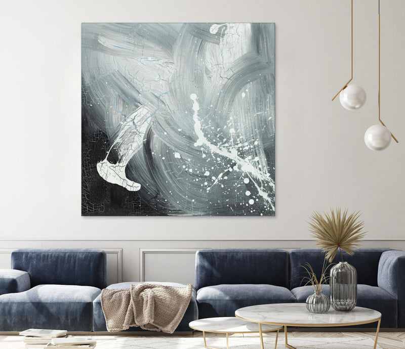 Œuvre d’art murale Giant Art « Petrify Viii » 54 x 54