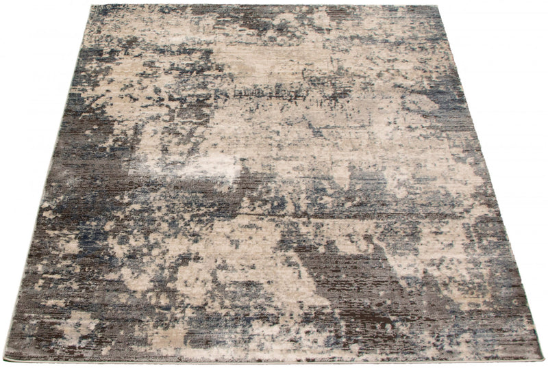 Carpette Octavian Abstract ivoire - 6 pi 7 pox 9 pi 6 po