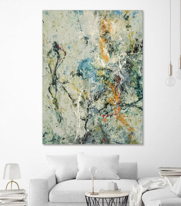 Œuvre d’art murale Giant Art « Tango 63 » 72 x 54