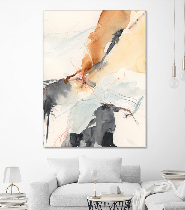 Œuvre d’art murale Giant Art « Efflux Ii » 72 x 54