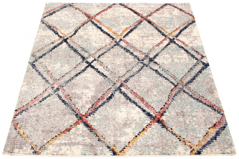 Carpette Makondo Abstract ivoire - 6 pi 7 pox 9 pi 6 po