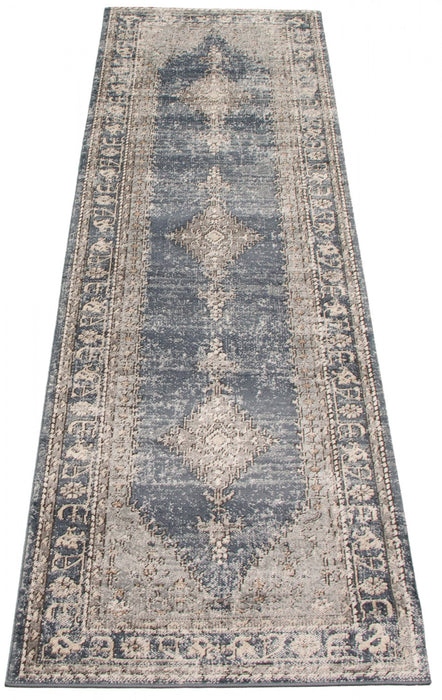 Carpette Octavian Bijar bleu - 2 pi 7 pox 8 pi 2 po