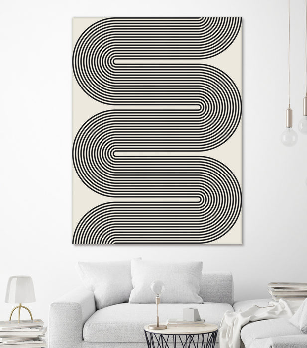 Œuvre d’art murale Giant Art « Simplicity Xvi » 72 x 54