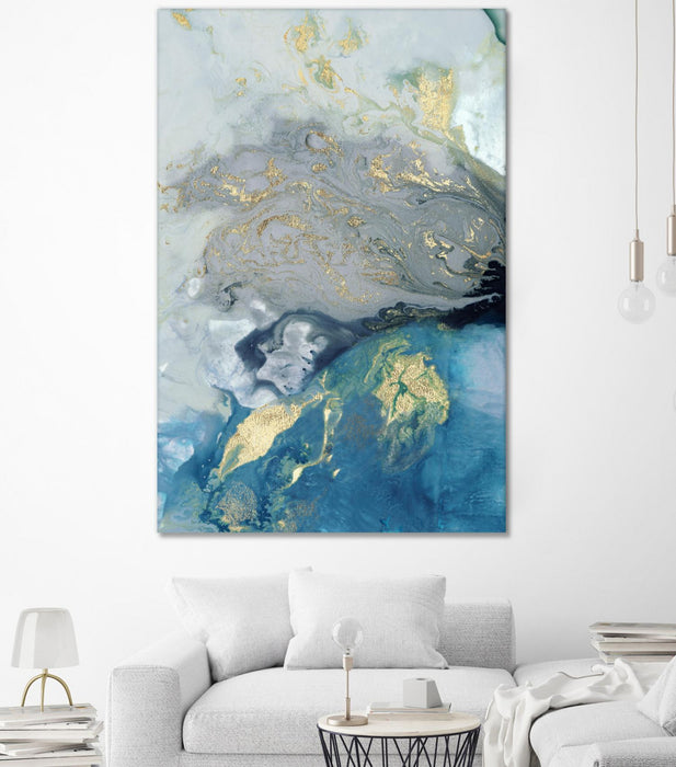 Œuvre d’art murale Giant Art « Ocean Splash I » 72 x 48