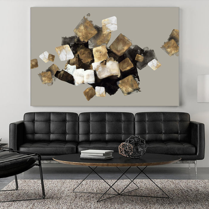Œuvre d’art murale Giant Art « Marigold's Touch » 72 x 48