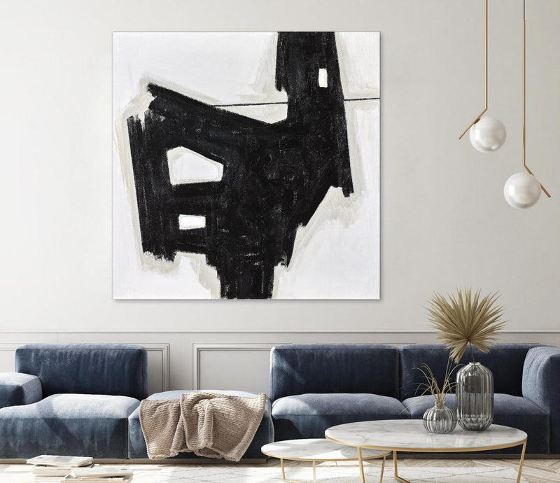 Œuvre d’art murale Giant Art « Lupo » 54 x 54