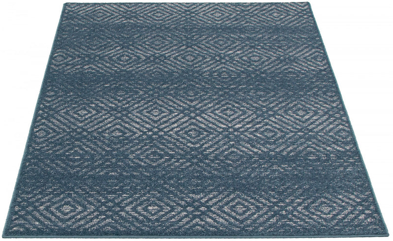 Carpette Electra couleur pétrole - 3 pi 11 pox 5 pi 7 po