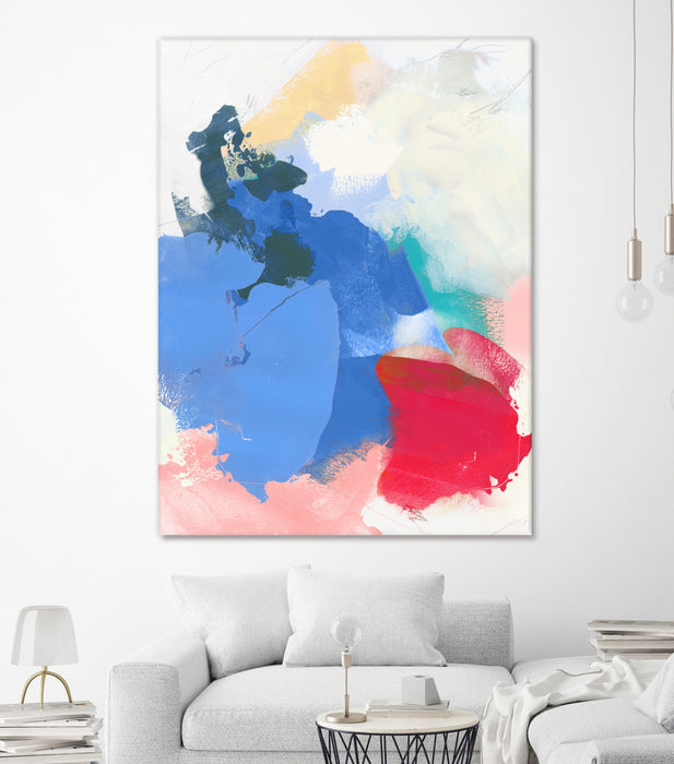Œuvre d’art murale Giant Art « Sweet Poetry I » 72 x 54