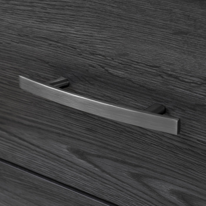 Meuble pour téléviseur Fusion de 60 po avec tiroirs - chêne gris