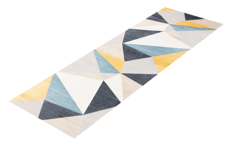 Carpette Gemma multicolore lavable à la machine - 2 pi 6 po x 8 pi 0 po