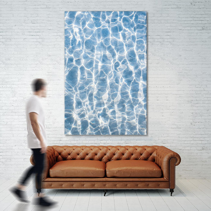 Œuvre d’art murale Giant Art « Ripples » 84 x 54