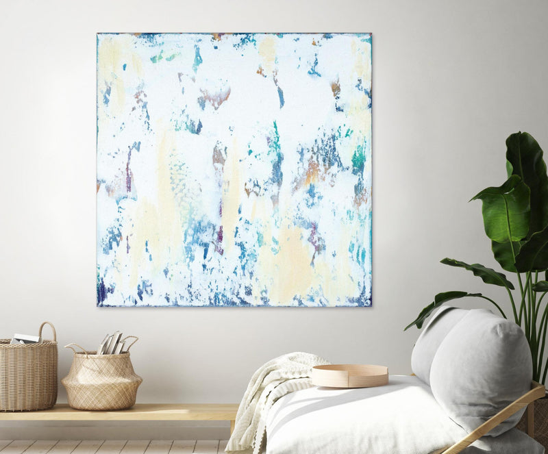 Œuvre d’art murale Giant Art « Through The Clouds » 54 x 54