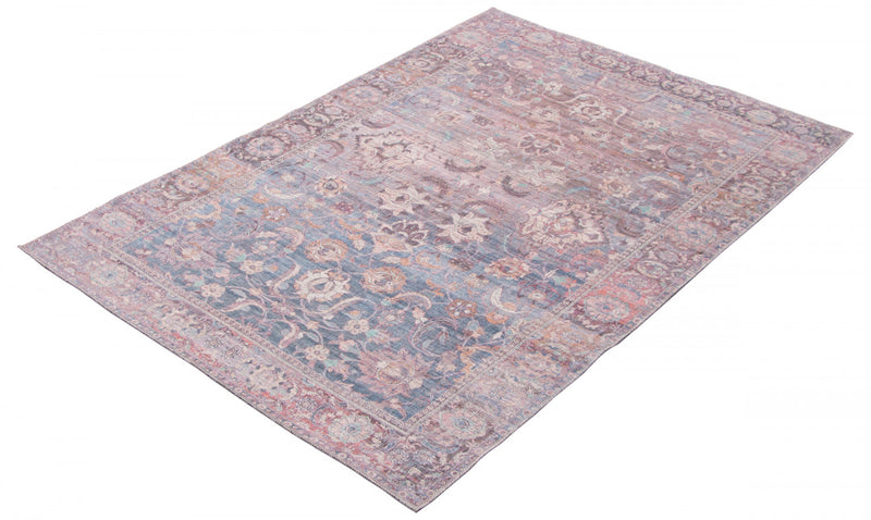 Carpette Boann grisebleue 5 pi 3 po x 8 pi 0 po